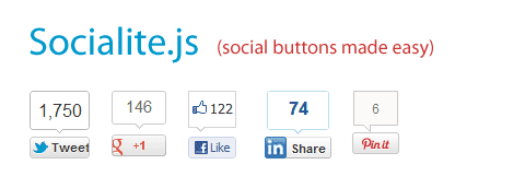 WebDesign socialite js javascript