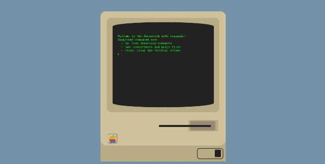 WebDesign Un Terminal de Macintosh 128ko codé en JavaScript - Mackintosh-128k